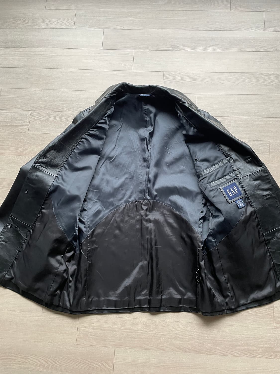 90s 올드갭 레더 블레이저 자켓 상품이미지6