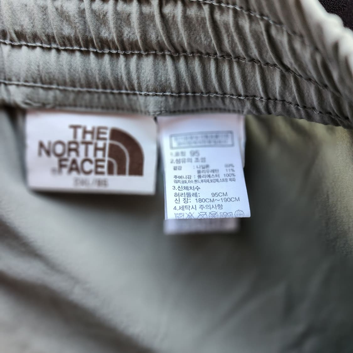 노스페이스 카고 조거 팬츠 그린 상품이미지6