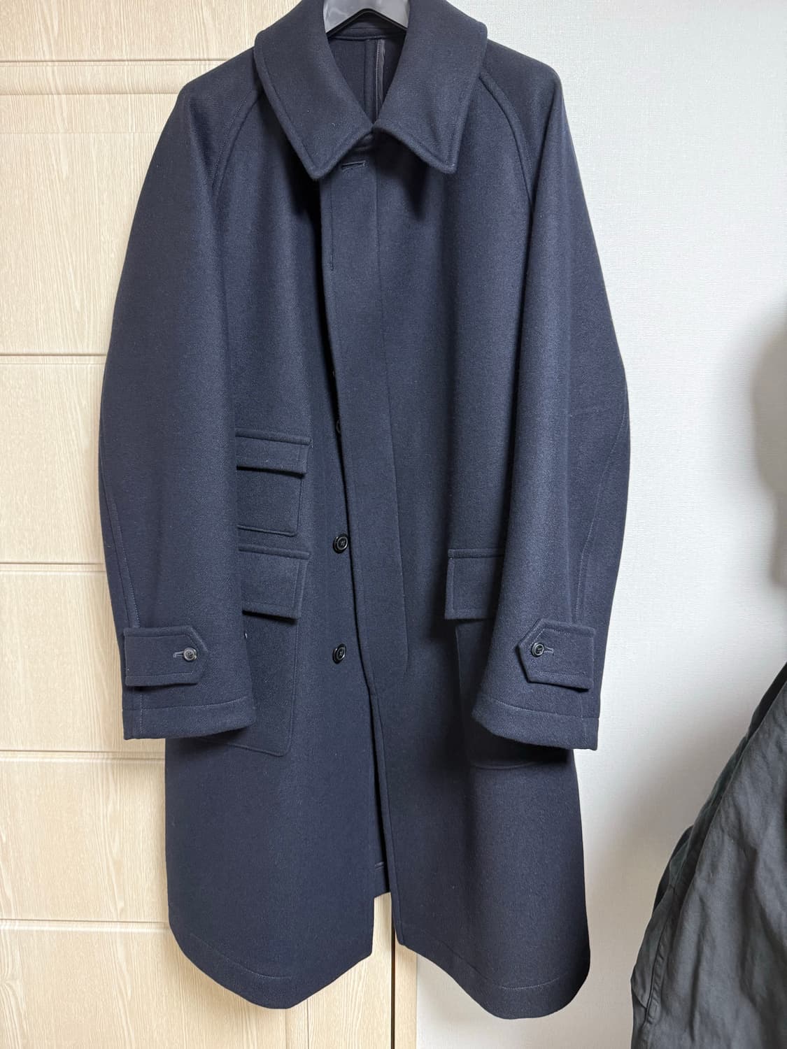 25aw 캡틴선샤인 트래블러 코트 4사이즈 네이비 상품이미지1