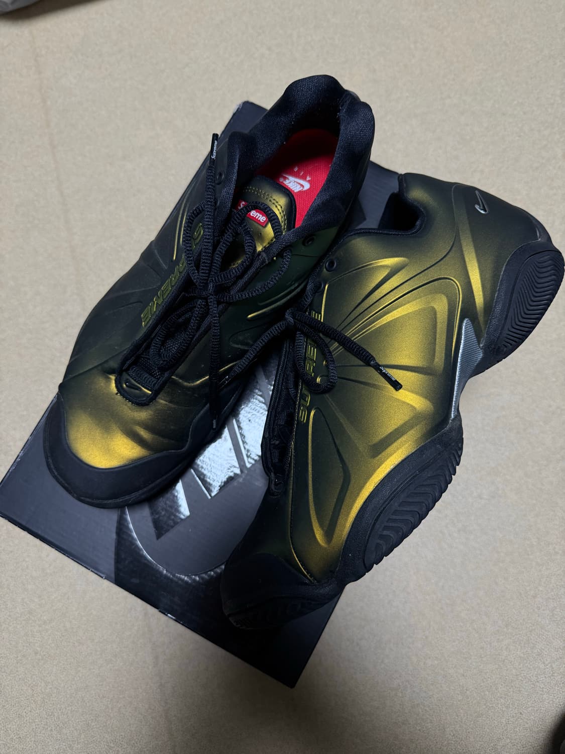 나이키X슈프림 코트포짓 카키 285 상품이미지2