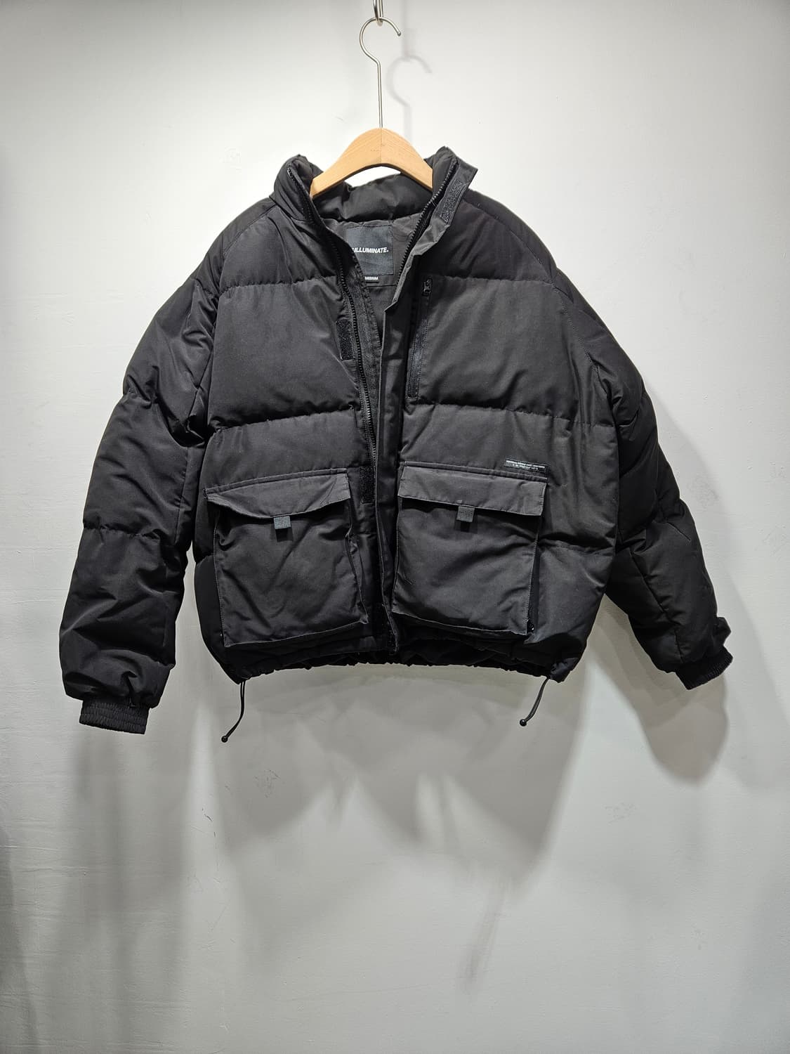 필루미네이트 블랙 푸퍼 오리털 패딩 점퍼  상품이미지1