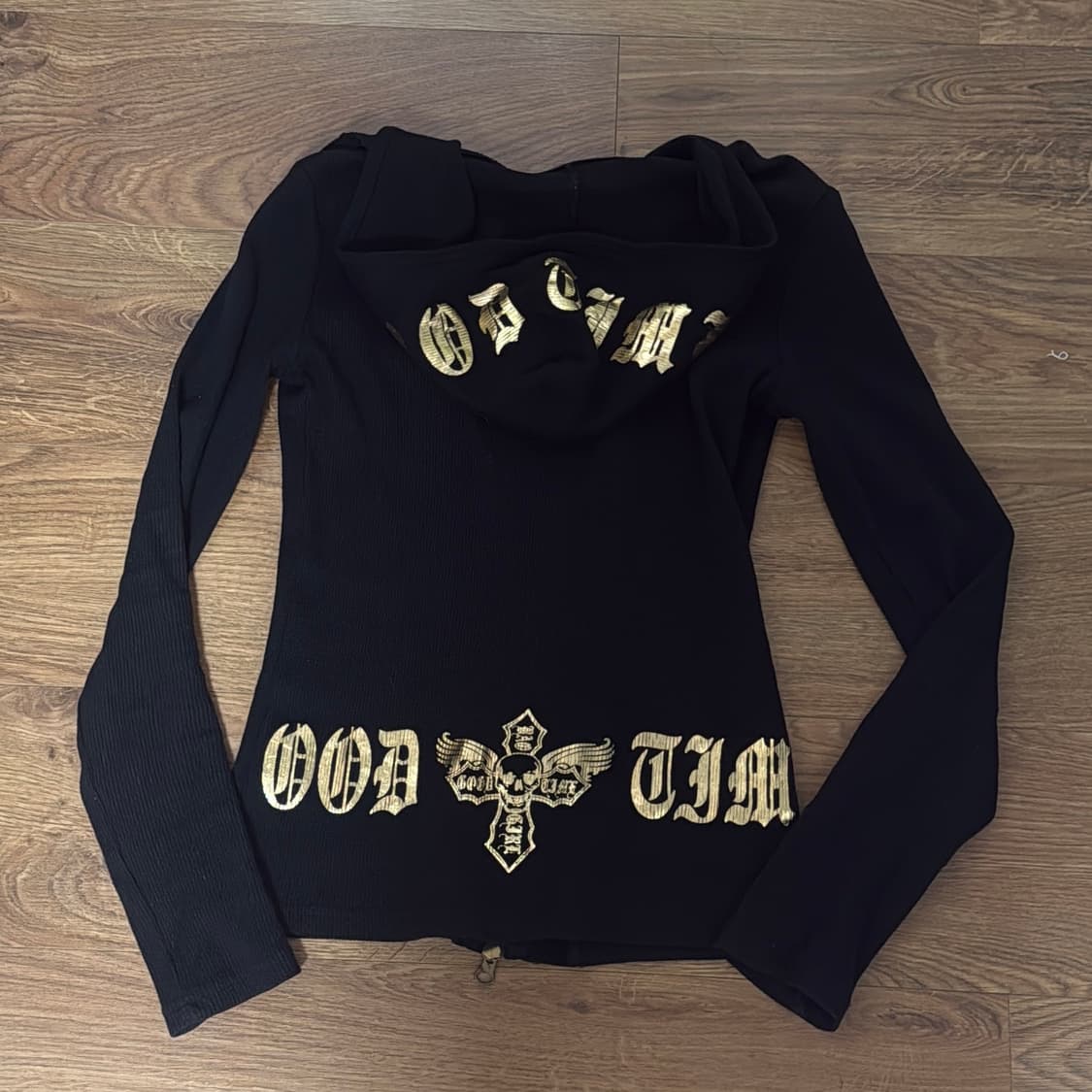 오네갸루 y2k 빈티지 후드집업 상품이미지2