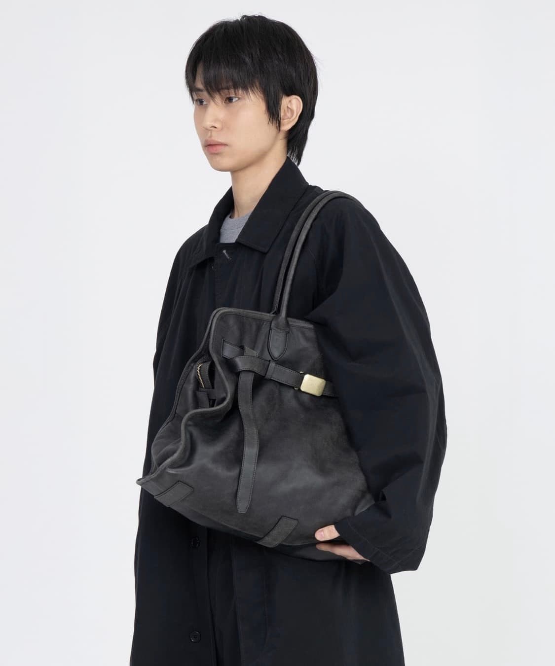 브라운야드 레더 버클 백 초판 상품이미지1