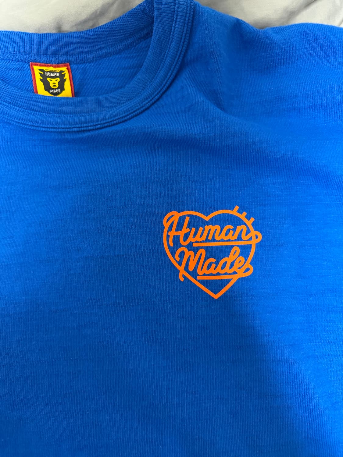 휴먼메이드 컬러 티셔츠 블루 상품이미지4