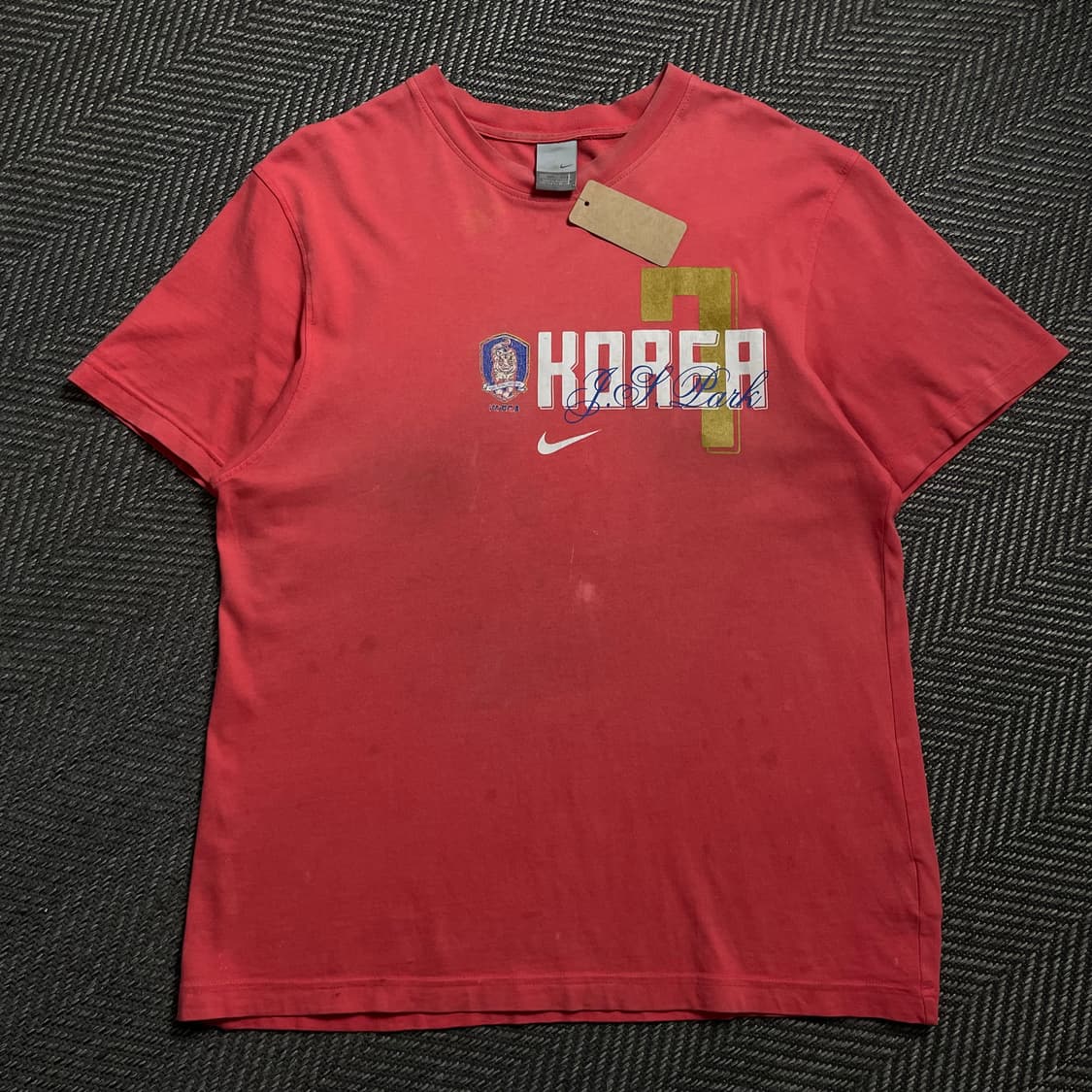 00s 나이키 2002 대한민국 국대 박지성 티셔츠o 4563 상품이미지3