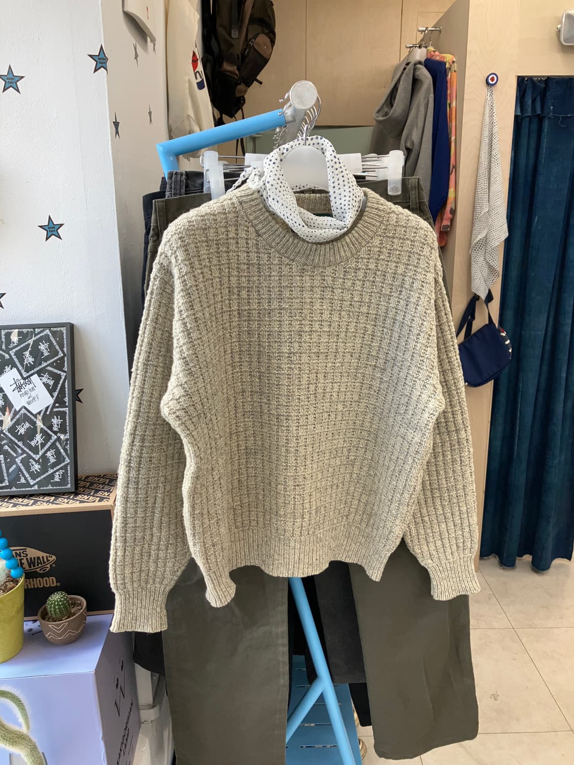 vtg wool sweater 상품이미지3