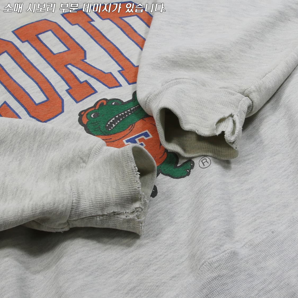 (착용컷) 90's 러셀 애슬레틱 플로리다 스웻 셔츠 (남성용 100) 상품이미지8