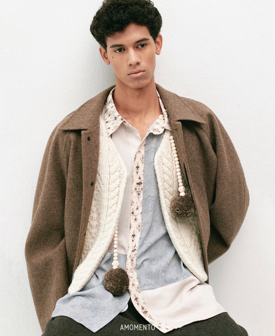 아모멘토 월페이퍼 셔츠 L 상품이미지2