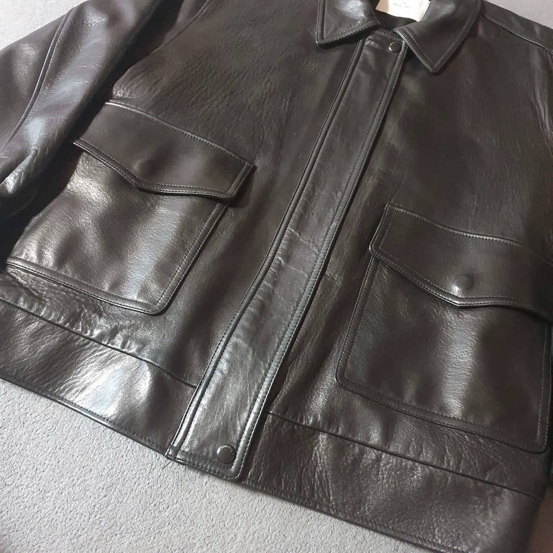 르베이스먼트 A-2 램스킨 레더 자켓 상품이미지6