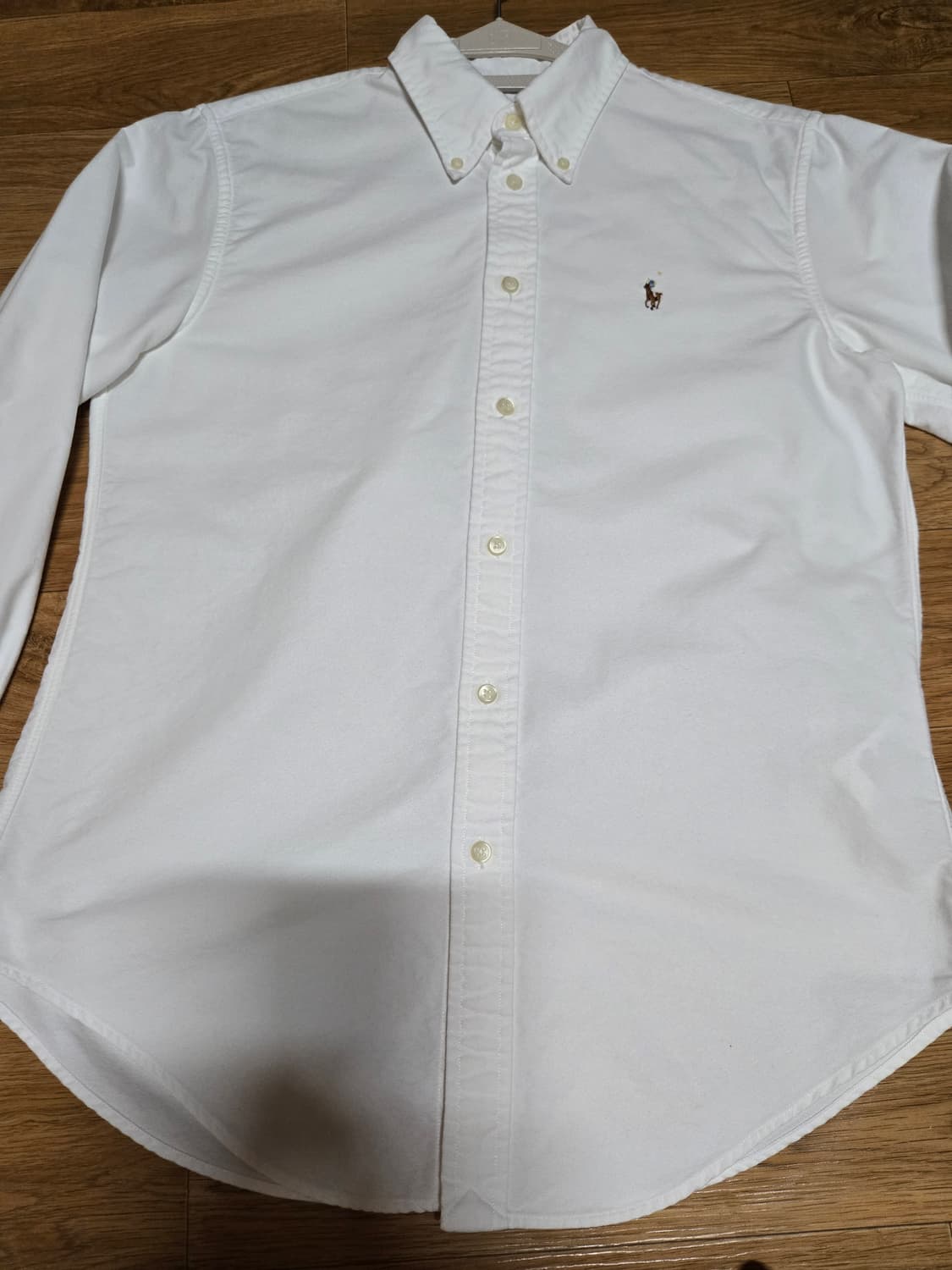 폴로 랄프로렌 정품 여성 화이트 옥스포드 셔츠 상품이미지5