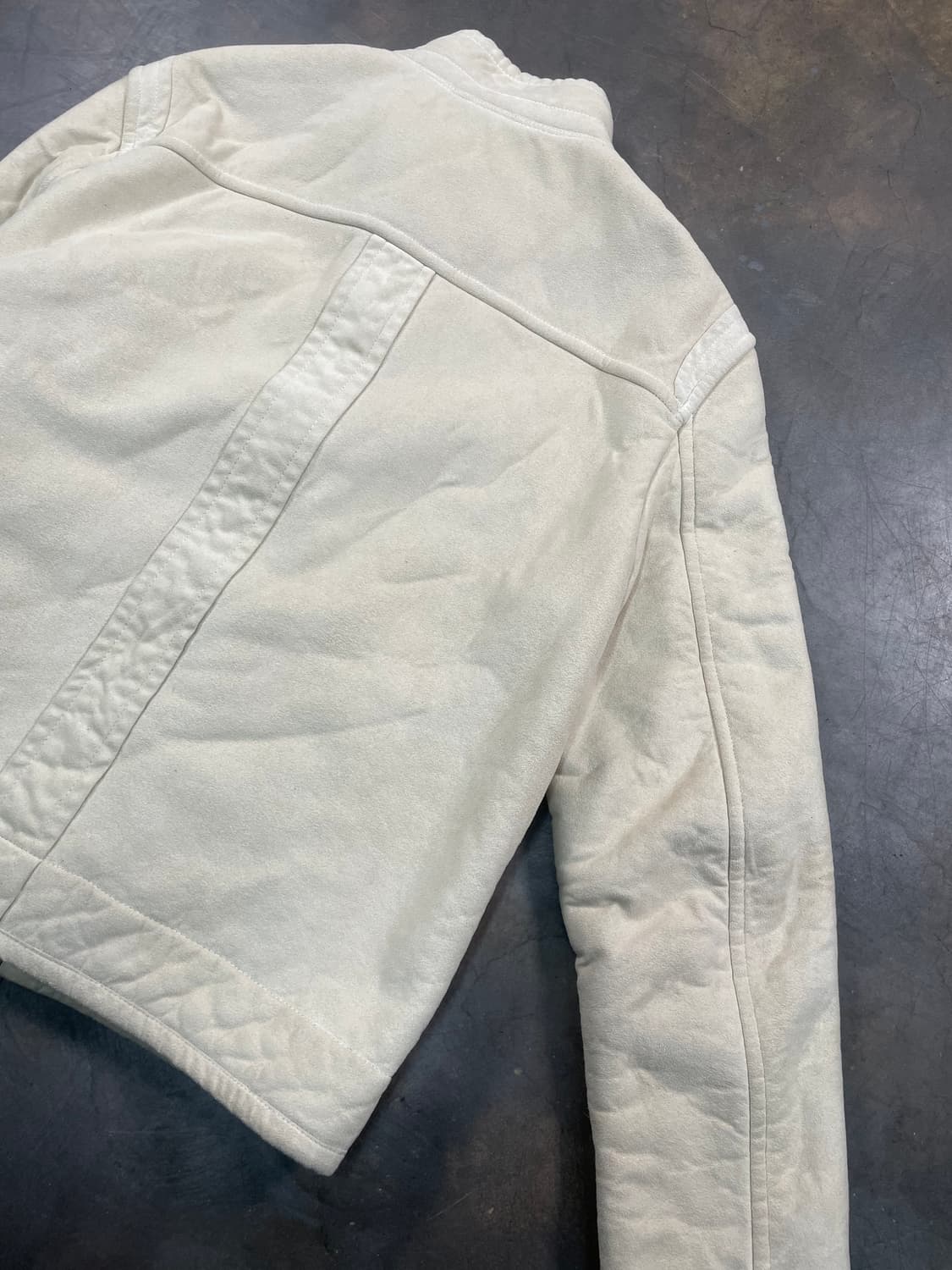 아르마니 스웨이드 쉐르파 무스탕 자켓 상품이미지6