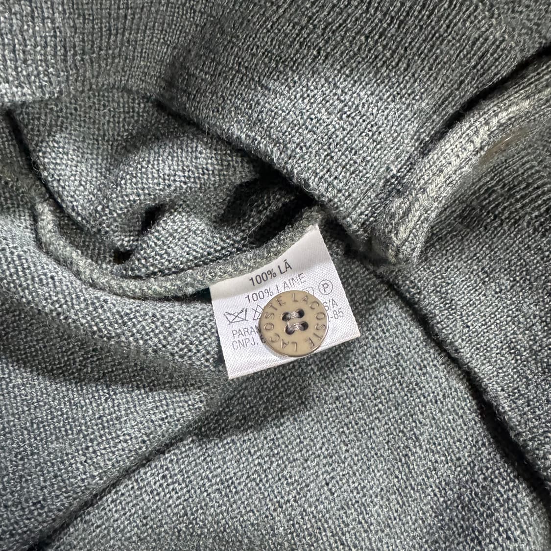 라코스테 올리브 가디건 상품이미지4