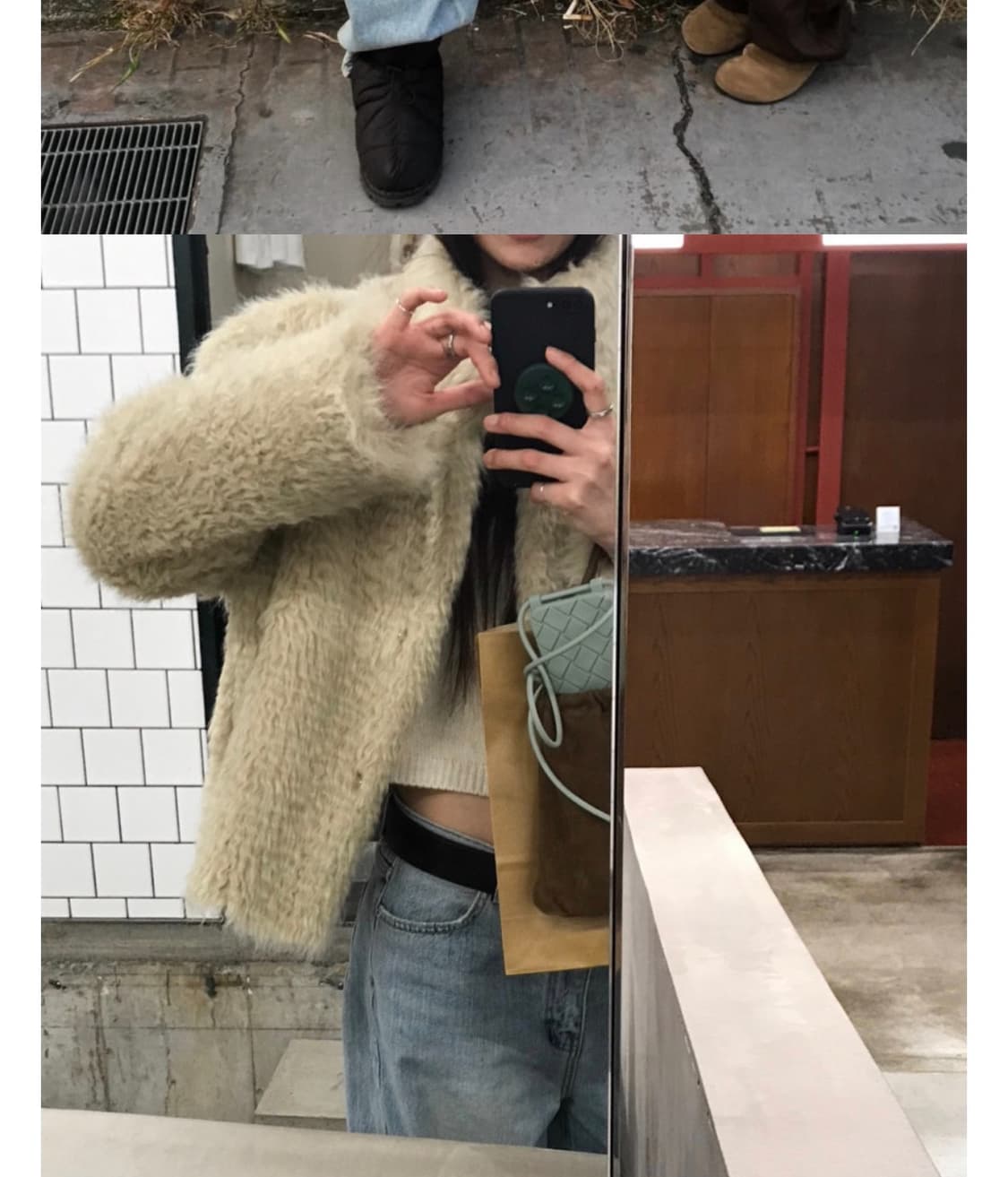 도매택 브리드 25FW 램스퍼 무스탕자켓 상품이미지1