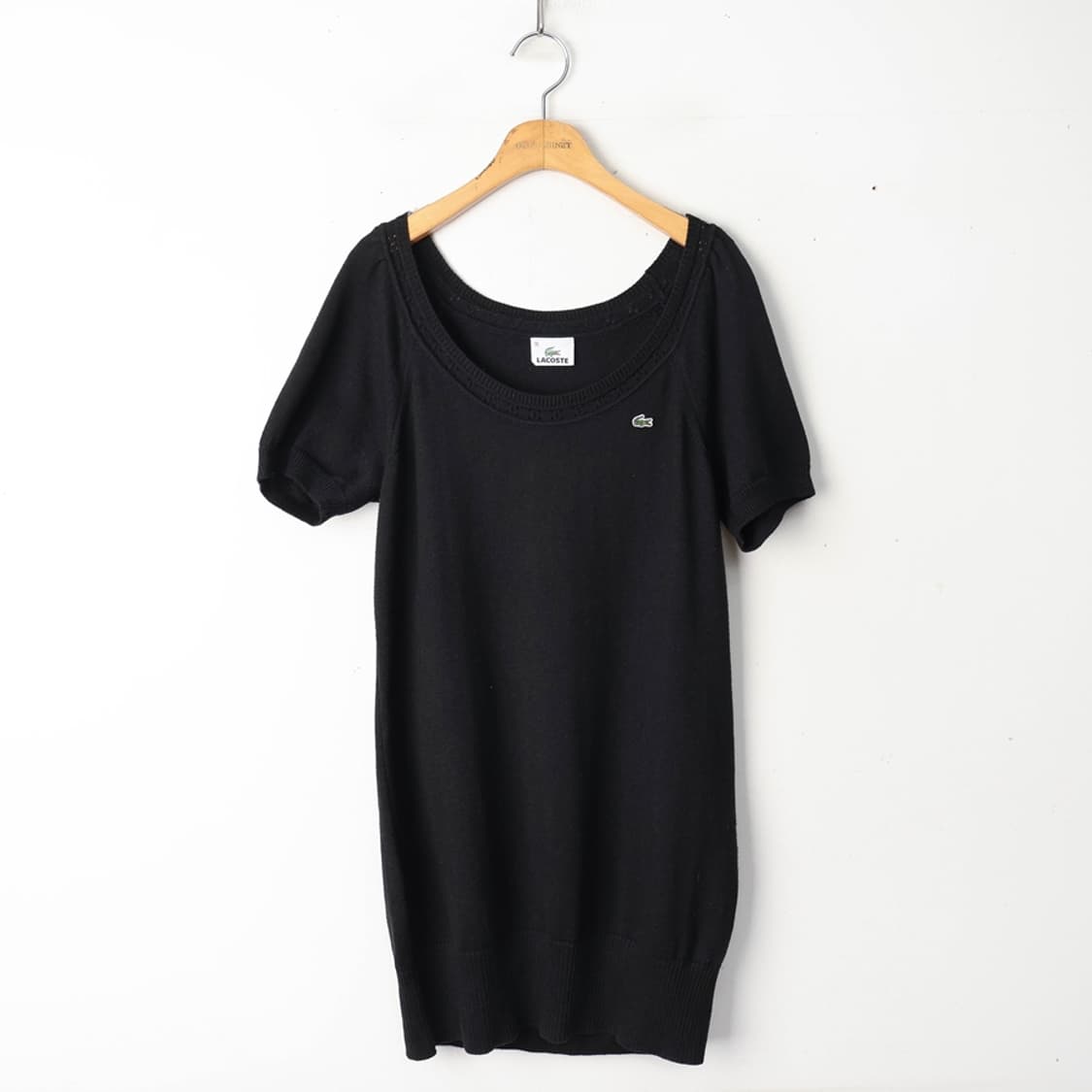 55/라코스테 울 코튼 롱니트티 상품이미지1