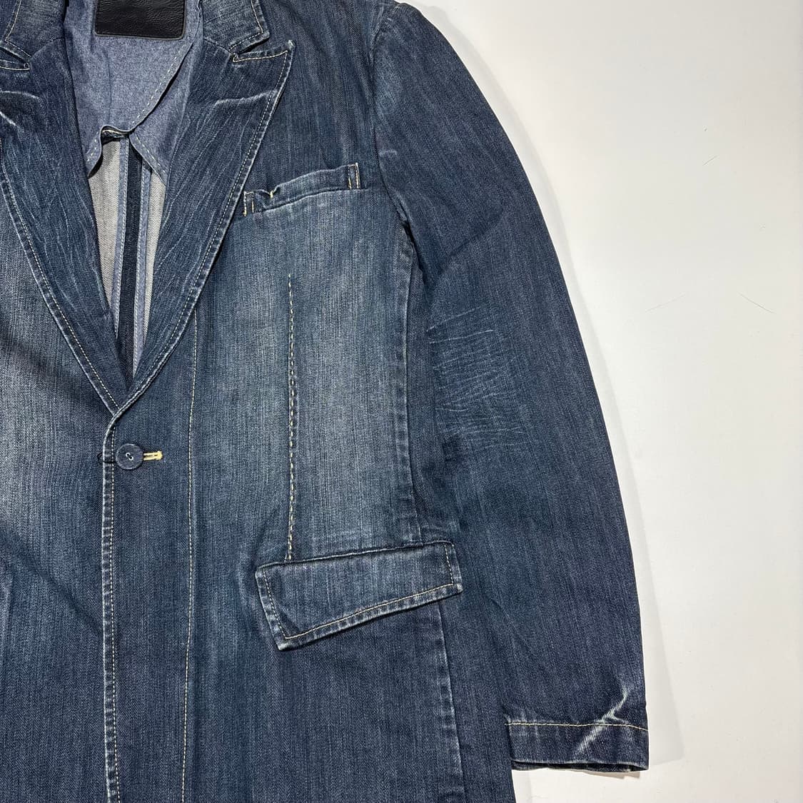 리바이스 빈티지 워싱 데님 블레이저 자켓 상품이미지5