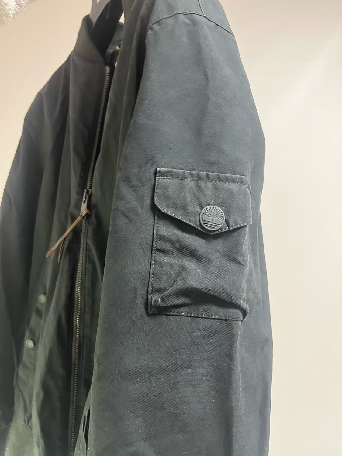 Timberland 팀버랜드 바람막이 아우터 자켓 M 블랙 상품이미지2