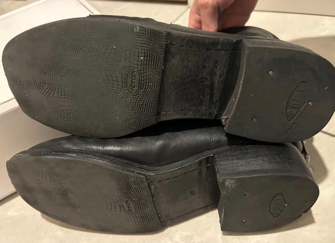 구이디 788 백지퍼 홀스 스킨 부츠 41 상품이미지6