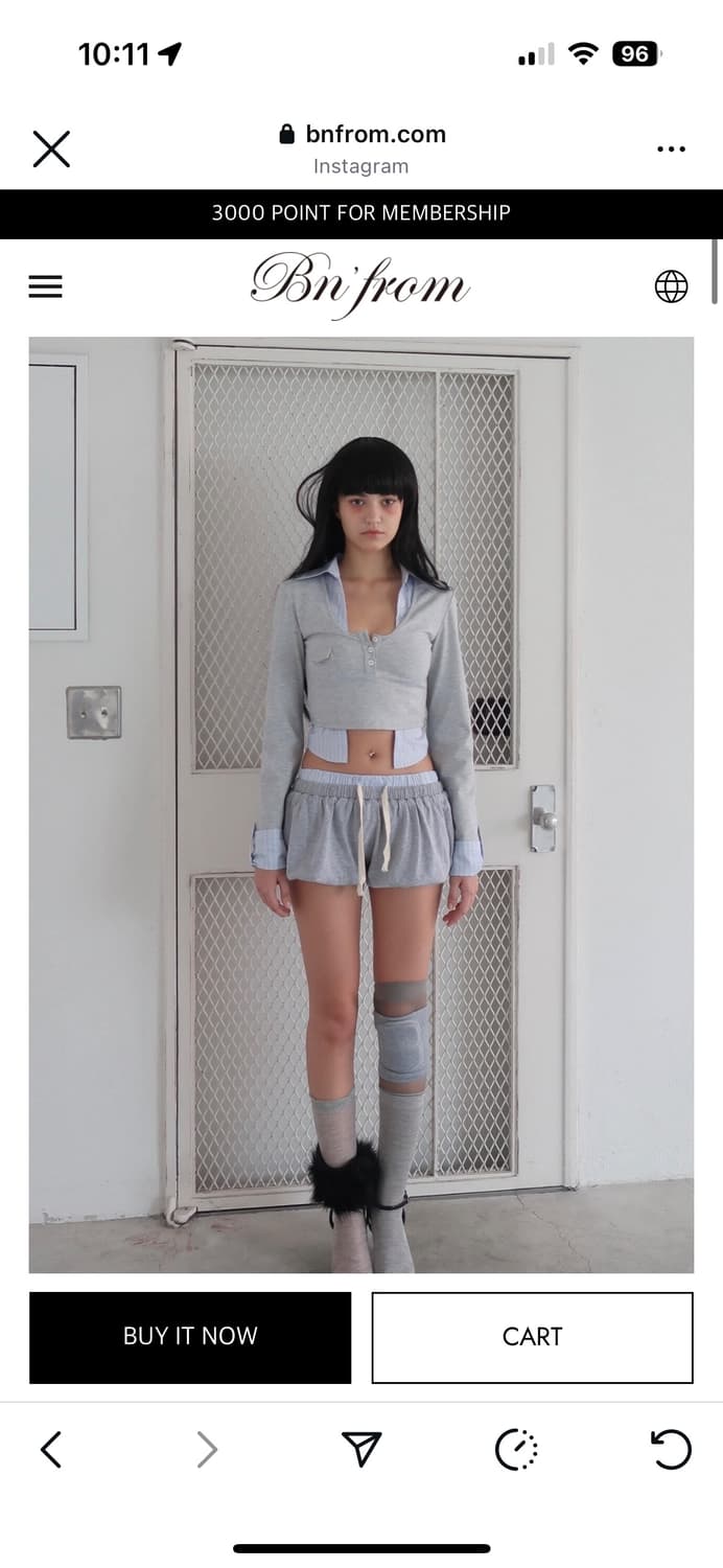 비엔프롬 bnfrom 셔츠슬리스팬츠세트 상품이미지1