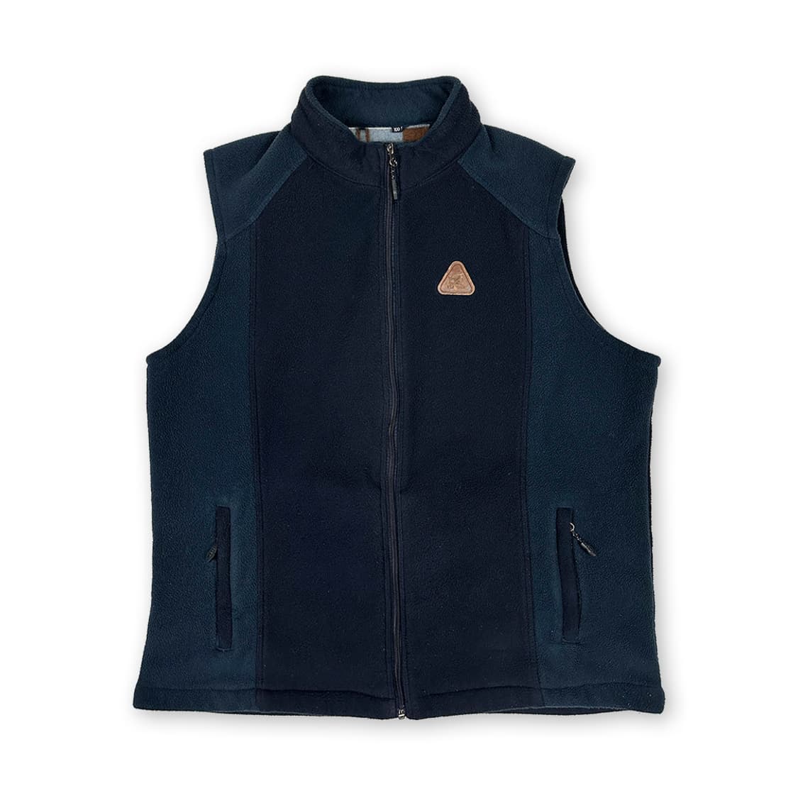 배색 플리스 베스트 상품이미지1