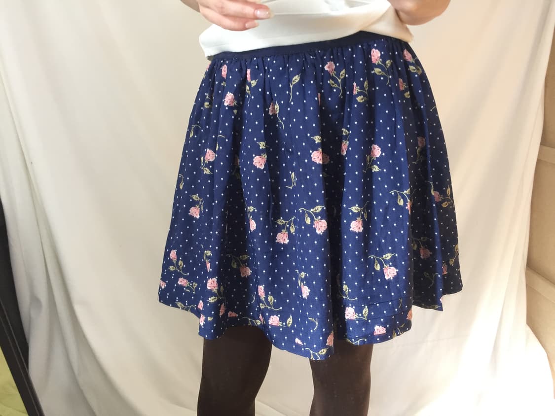 장미 도트 스커트 상품이미지5