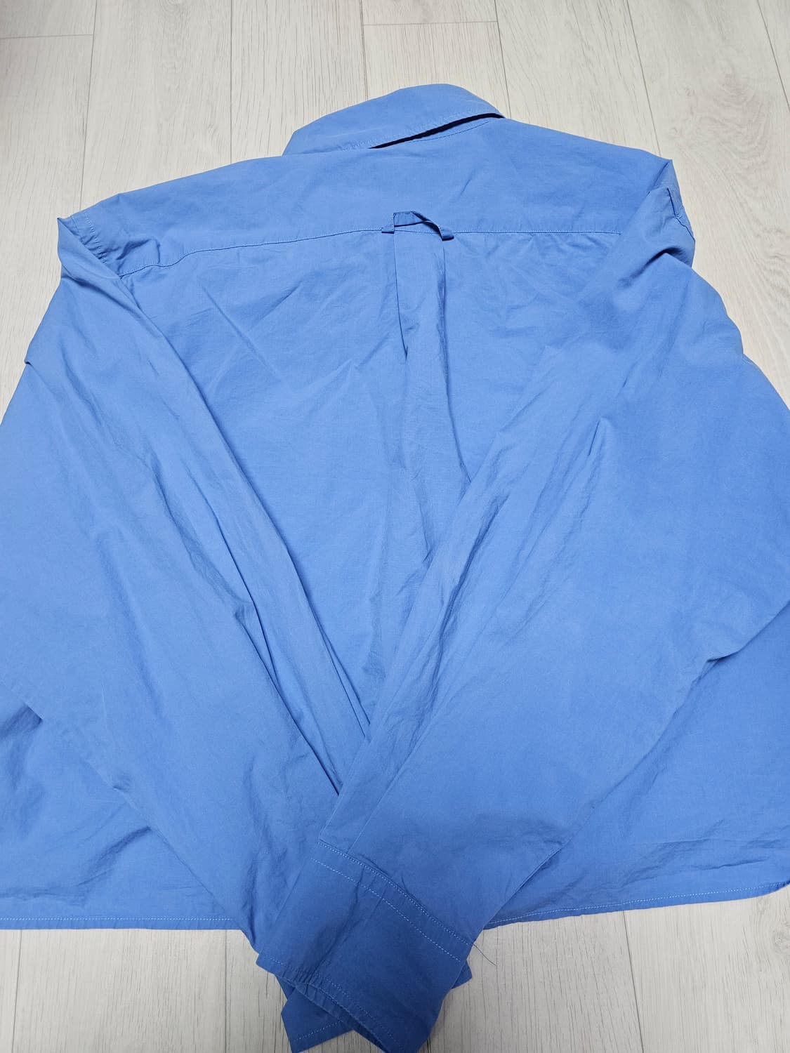 얼바닉 30 쨍한 블루셔츠 상품이미지2