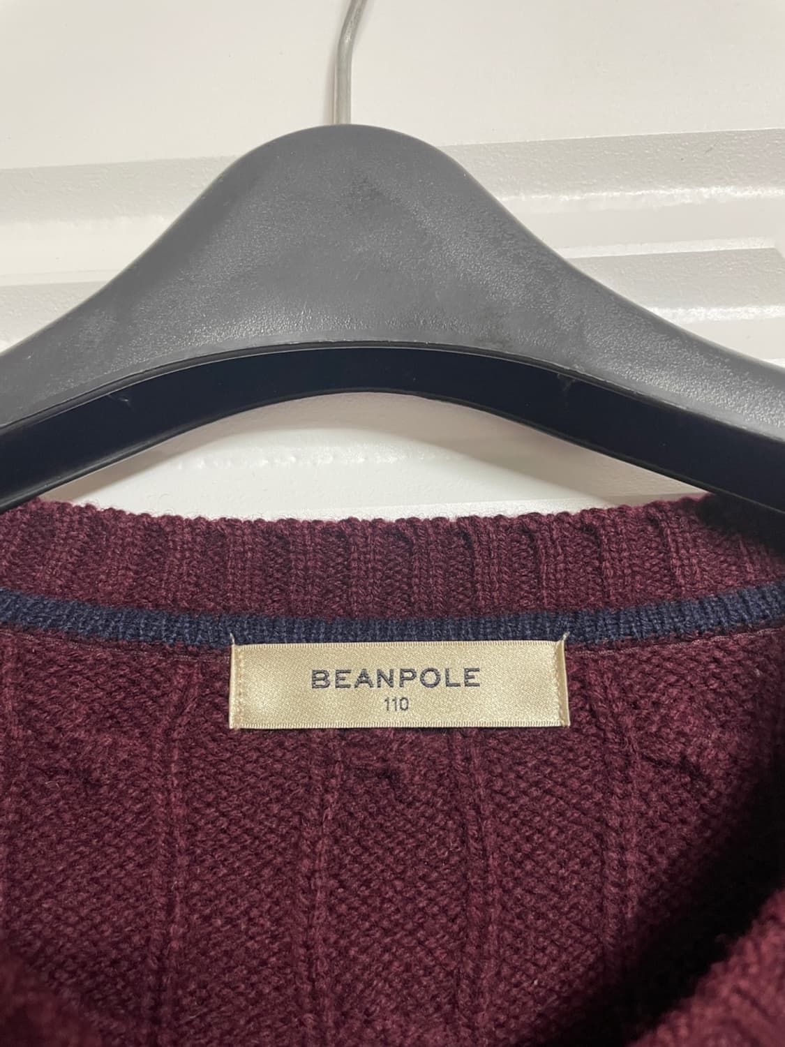 빈폴 케이블 니트 110 상품이미지4