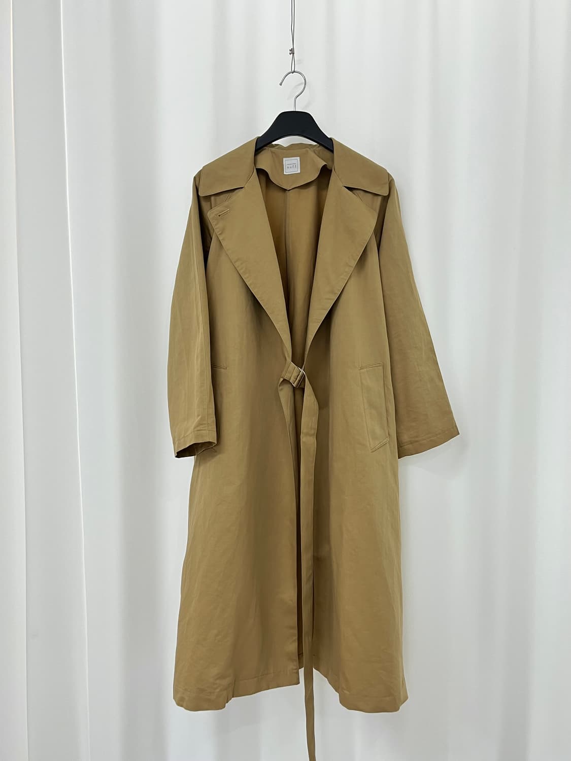 n.o.f.l belted coat  상품이미지1