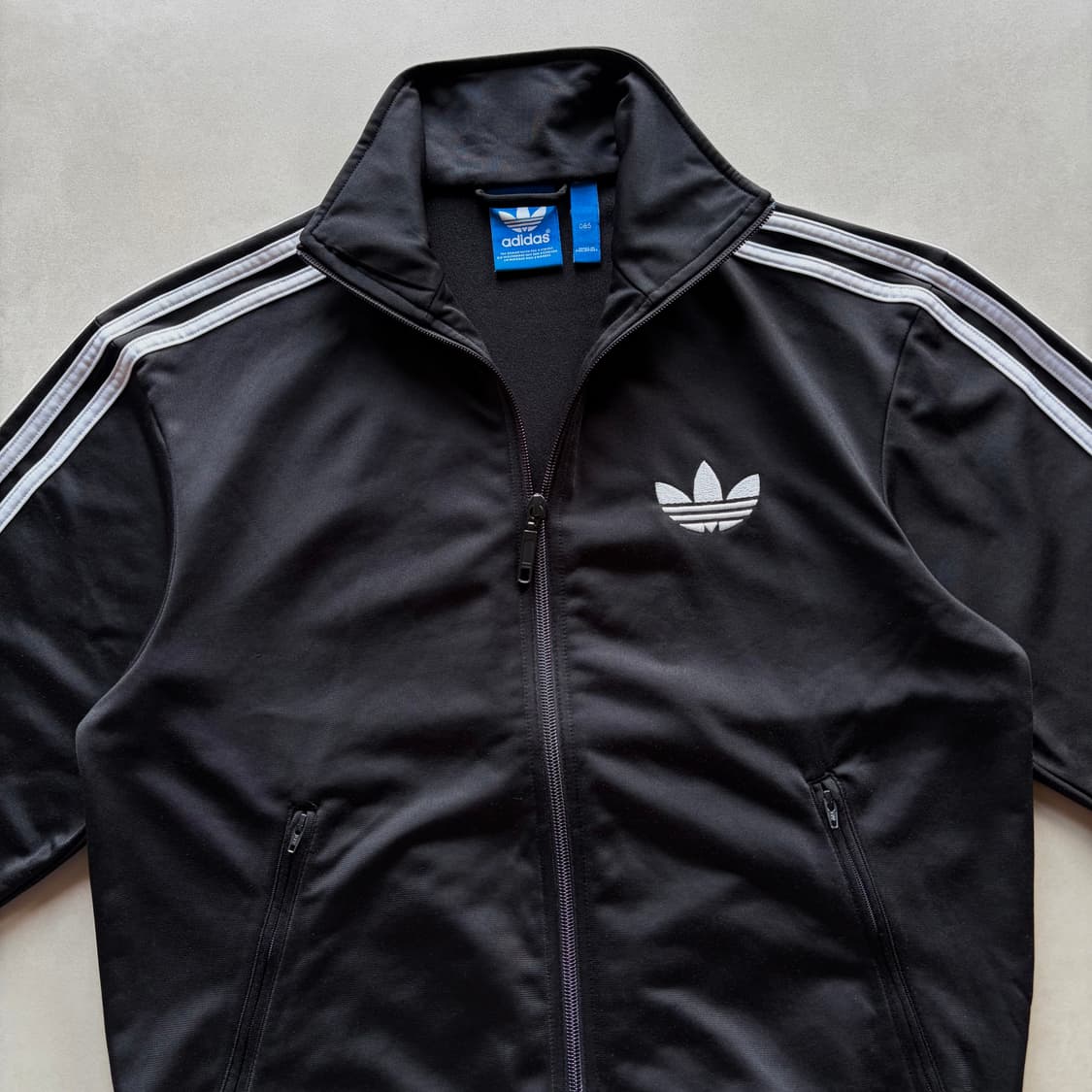 [XS-S]아디다스 구형 파이어버드 블랙 트랙탑 져지 상품이미지4
