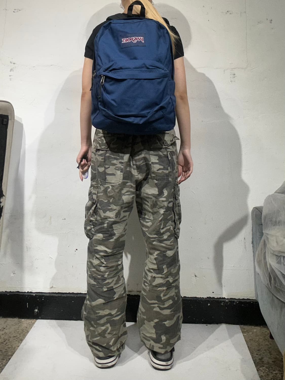 잔스포츠 네이비 백팩 가방 상품이미지3