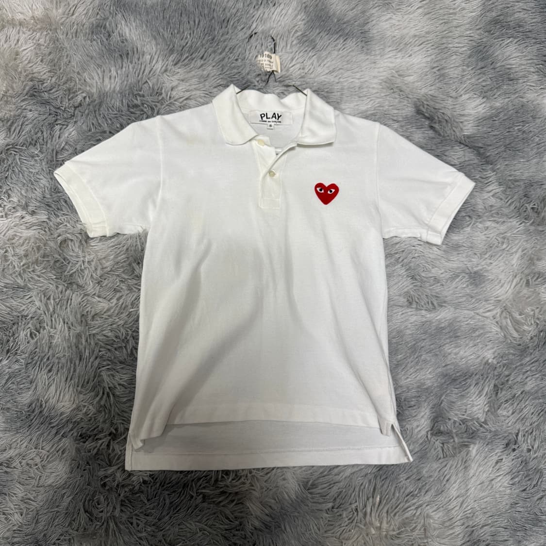 꼼데가르송 반팔 Pk티 S사이즈 상품이미지1