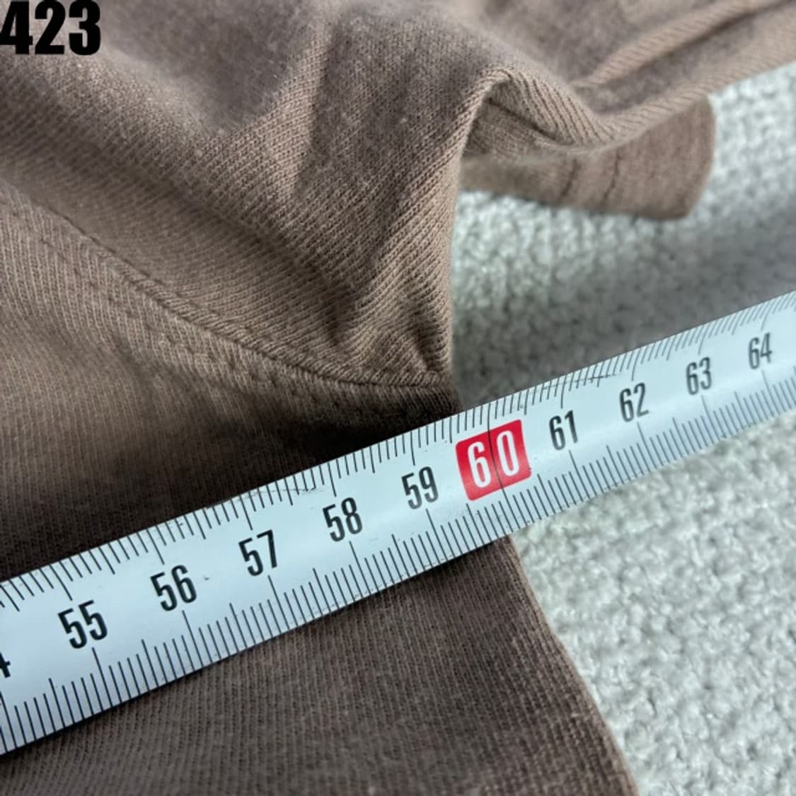 칼하트 포켓 반팔티 브라운 L 상품이미지4