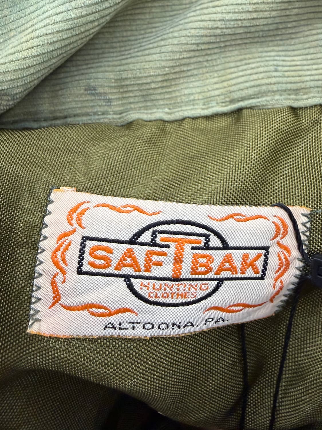 80s SAFTBAK 덕 카모 헌팅 자켓 상품이미지6