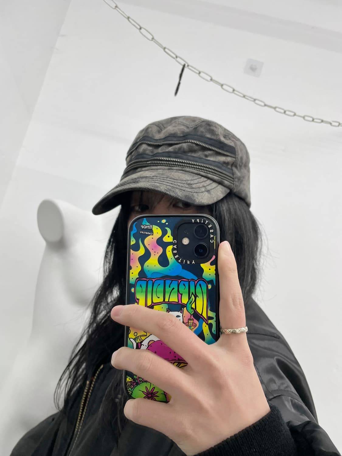 버커루 그런지 타이다이 헌팅캡 상품이미지3