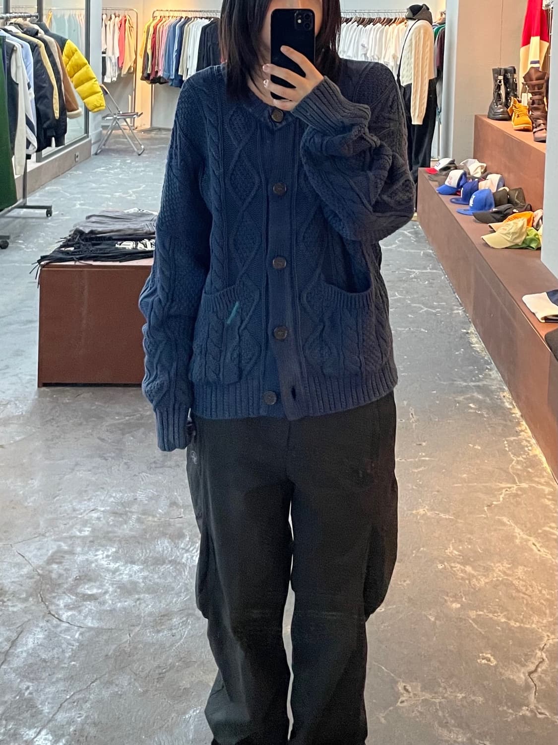 폴로랄프로렌 신형 아메카지 케이블 스웨터 재킷 H984 상품이미지1