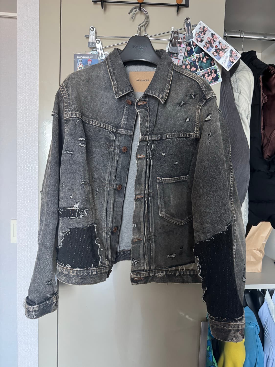 아나크로놈 리메이크 데님자켓 상품이미지2