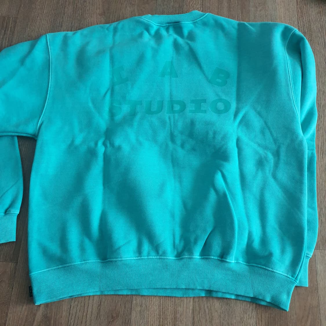 아이앱 스튜디오 피그먼트 스웨트셔츠 & 미니백 제이드 상품이미지5