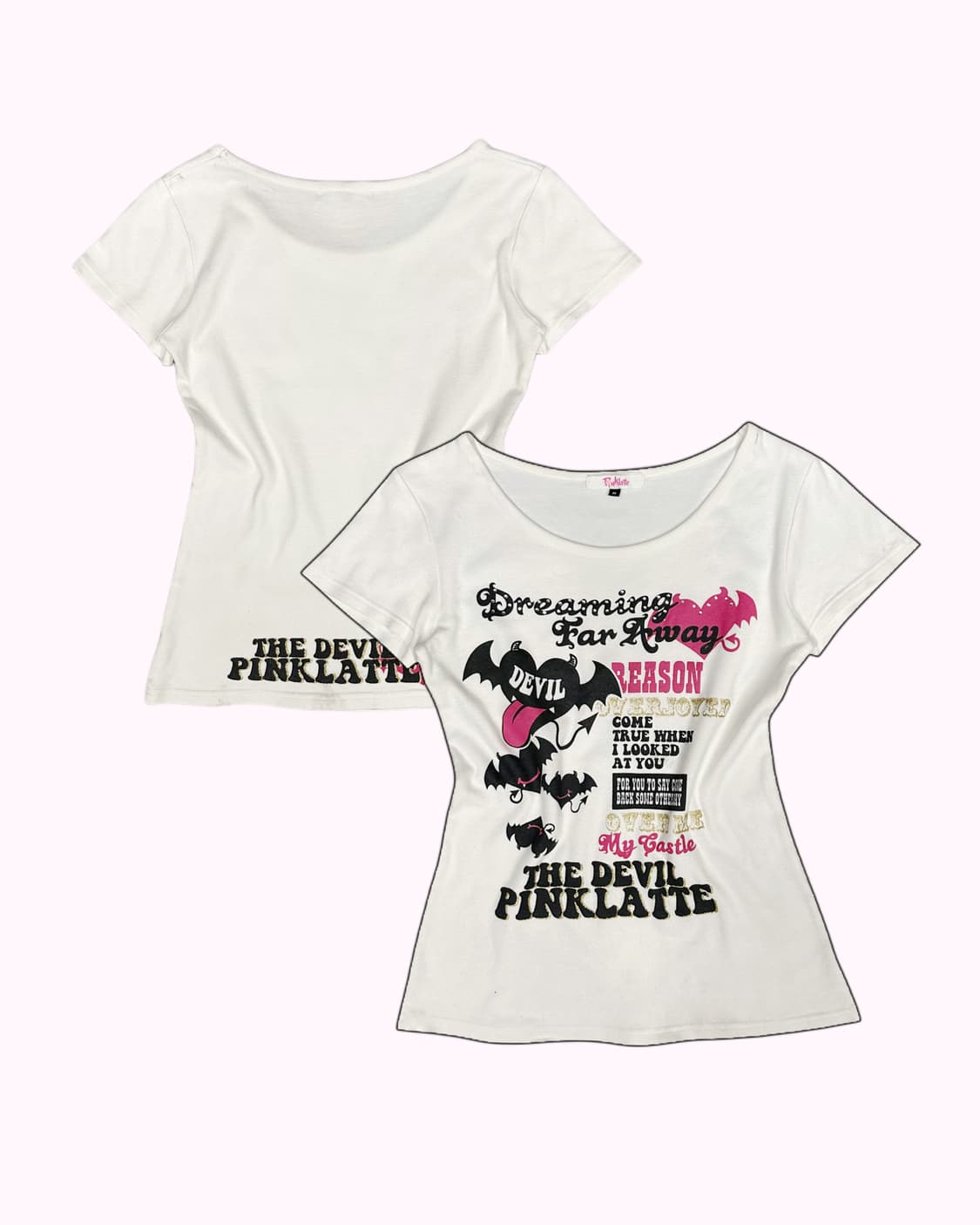 kitsch printing cubic t-shirt 상품이미지1
