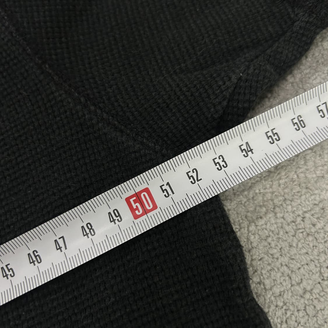 폴로 랄프로렌 와플 반팔티 블랙 XL 상품이미지4