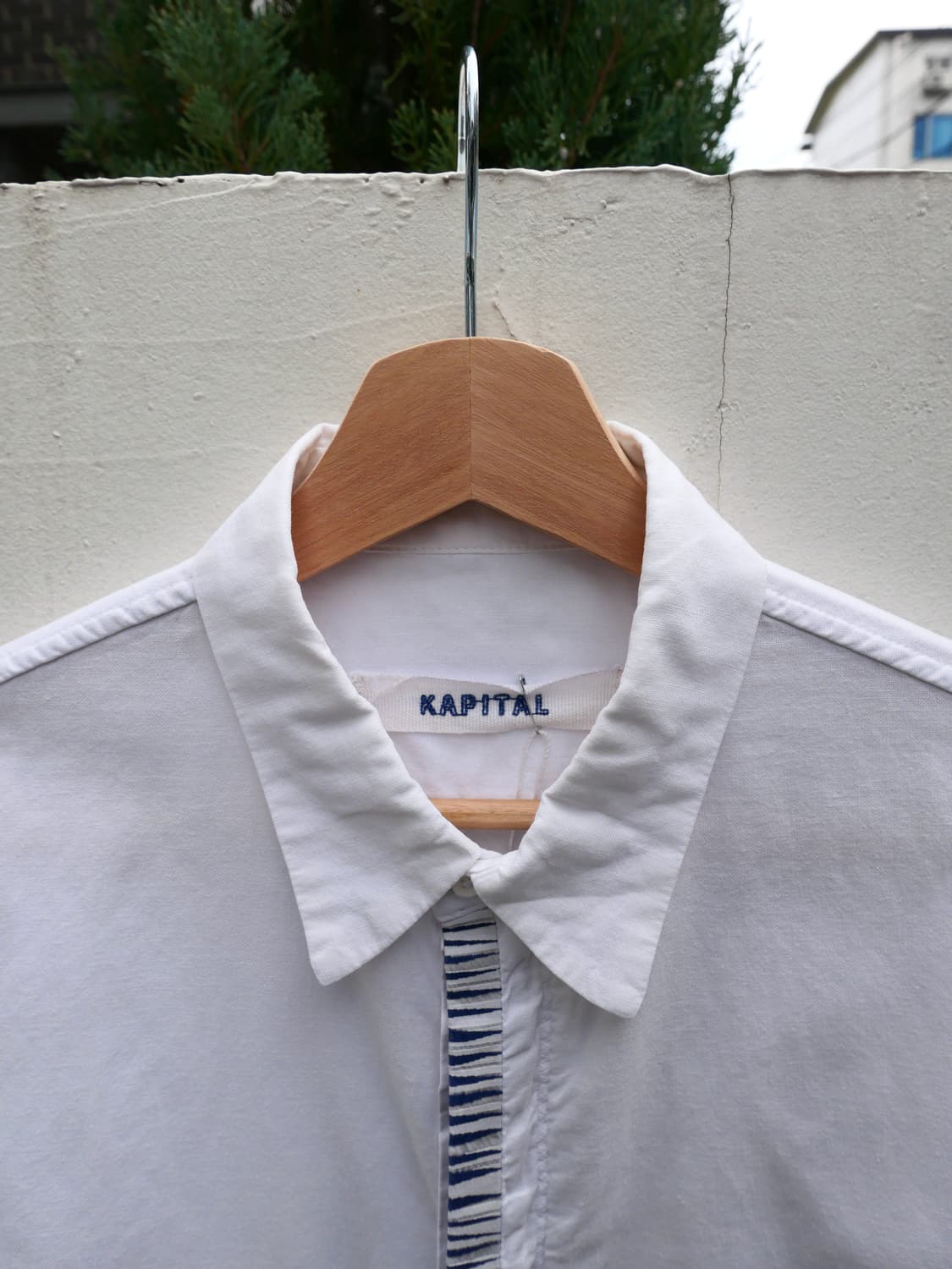 캐피탈 플랭킷 패턴 셔츠 상품이미지2