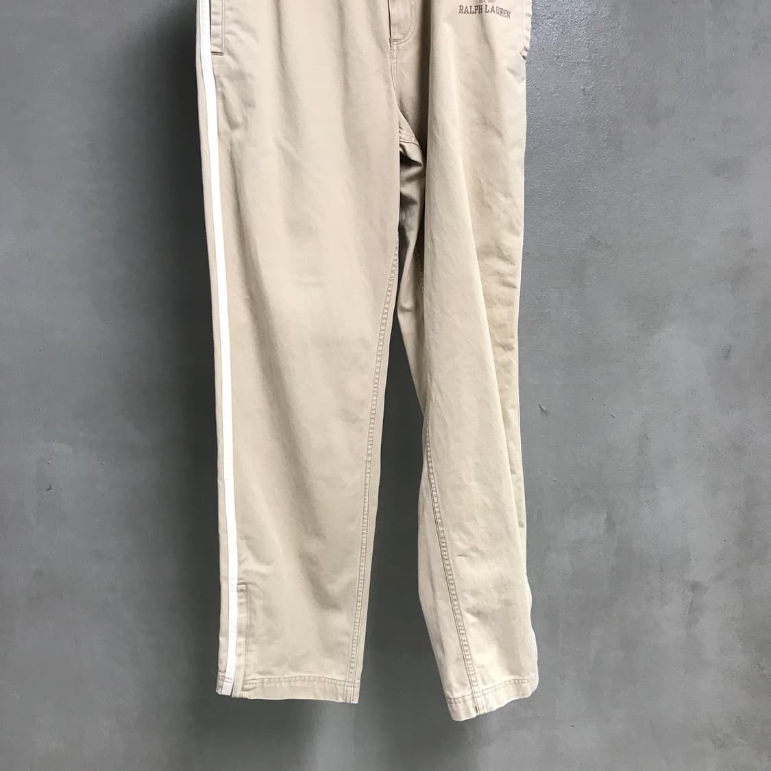 폴로 랄프로렌 베이지 코튼 팬츠 M 상품이미지3