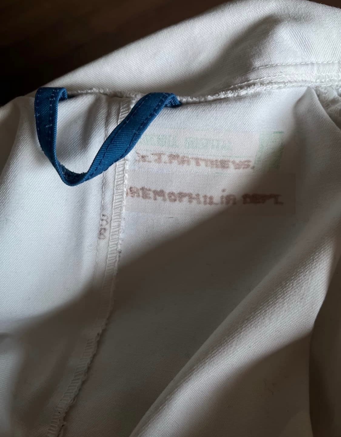 50s vintage lab coat 상품이미지5