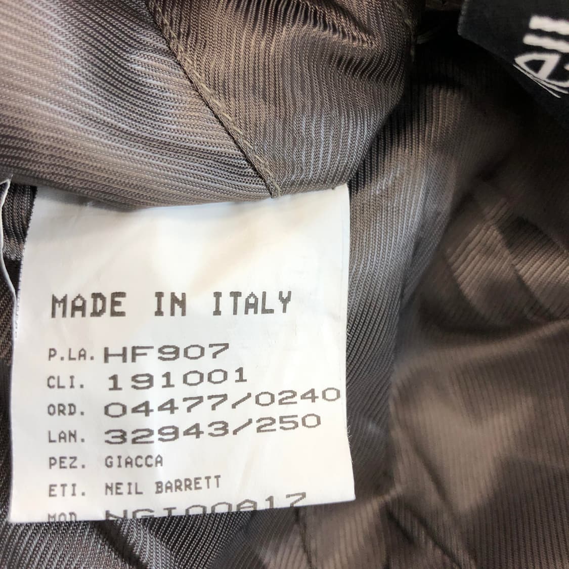 닐바렛 이태리 반팔자켓 44 상품이미지6