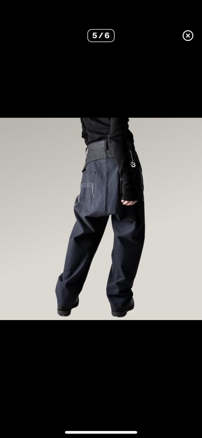 Y-3 요지야마모토 H본 팬츠 xs 상품이미지2