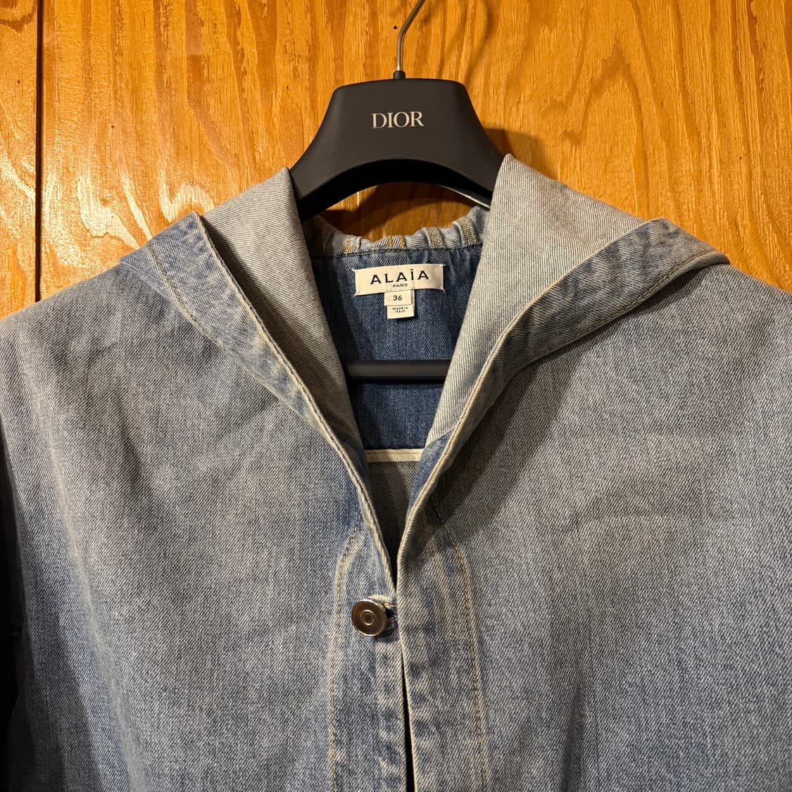 알라이아(ALAIA) 23 f/w 데님 청자켓  상품이미지5