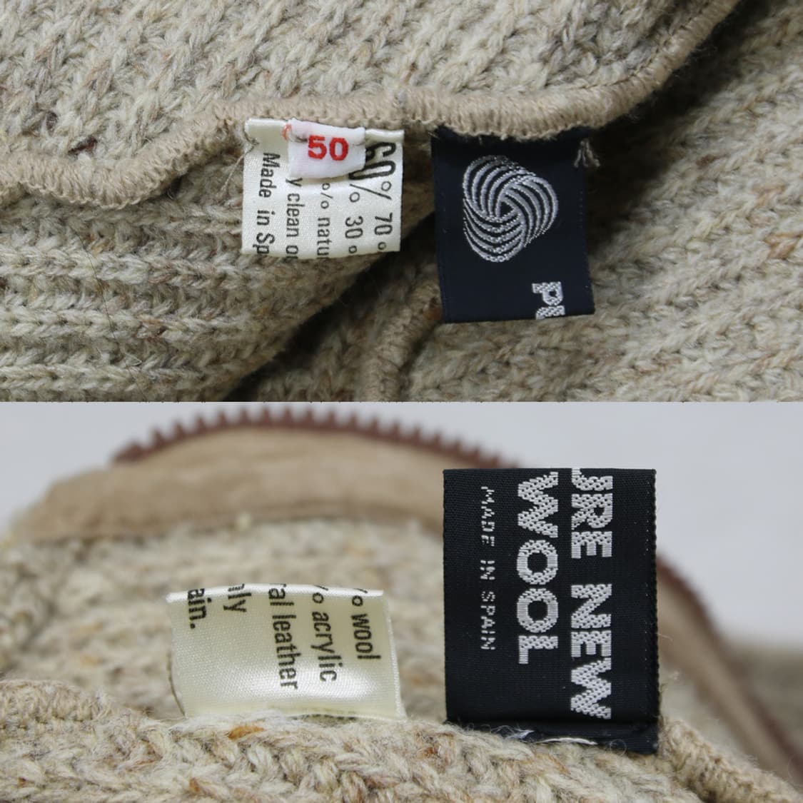 (착용컷) DIPLODOCUS 스웨이드 니트 자켓 (남성용 100) 상품이미지8