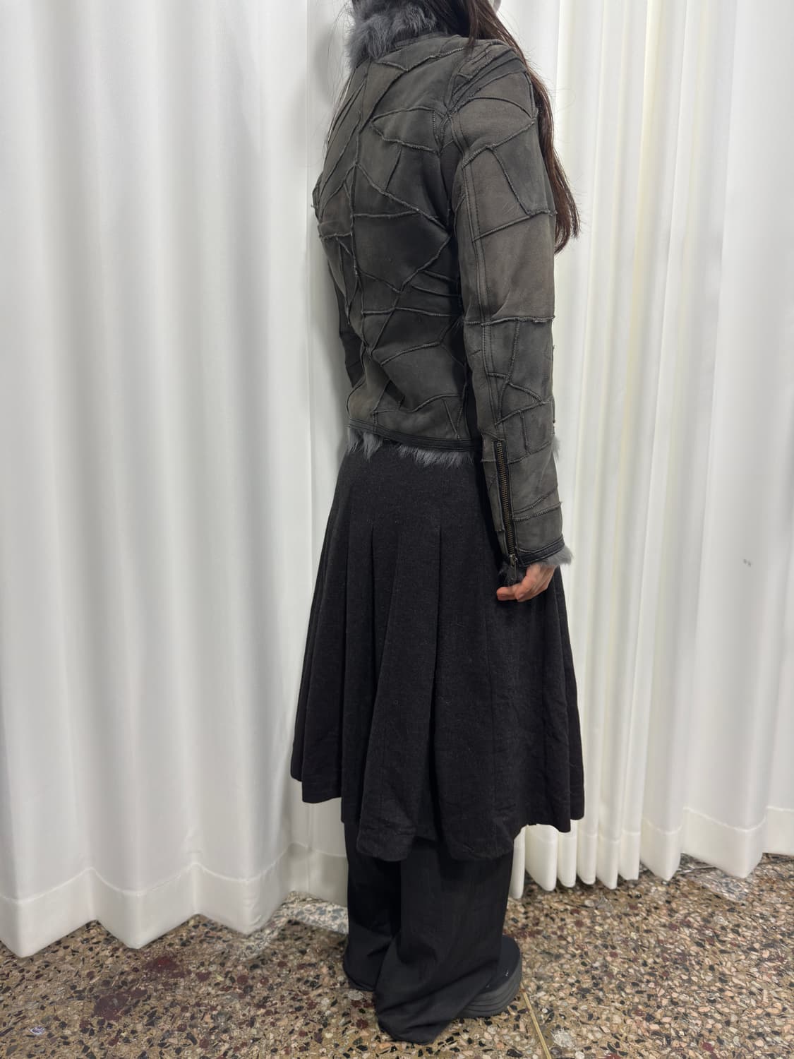 lands of eden gray jacket 상품이미지5