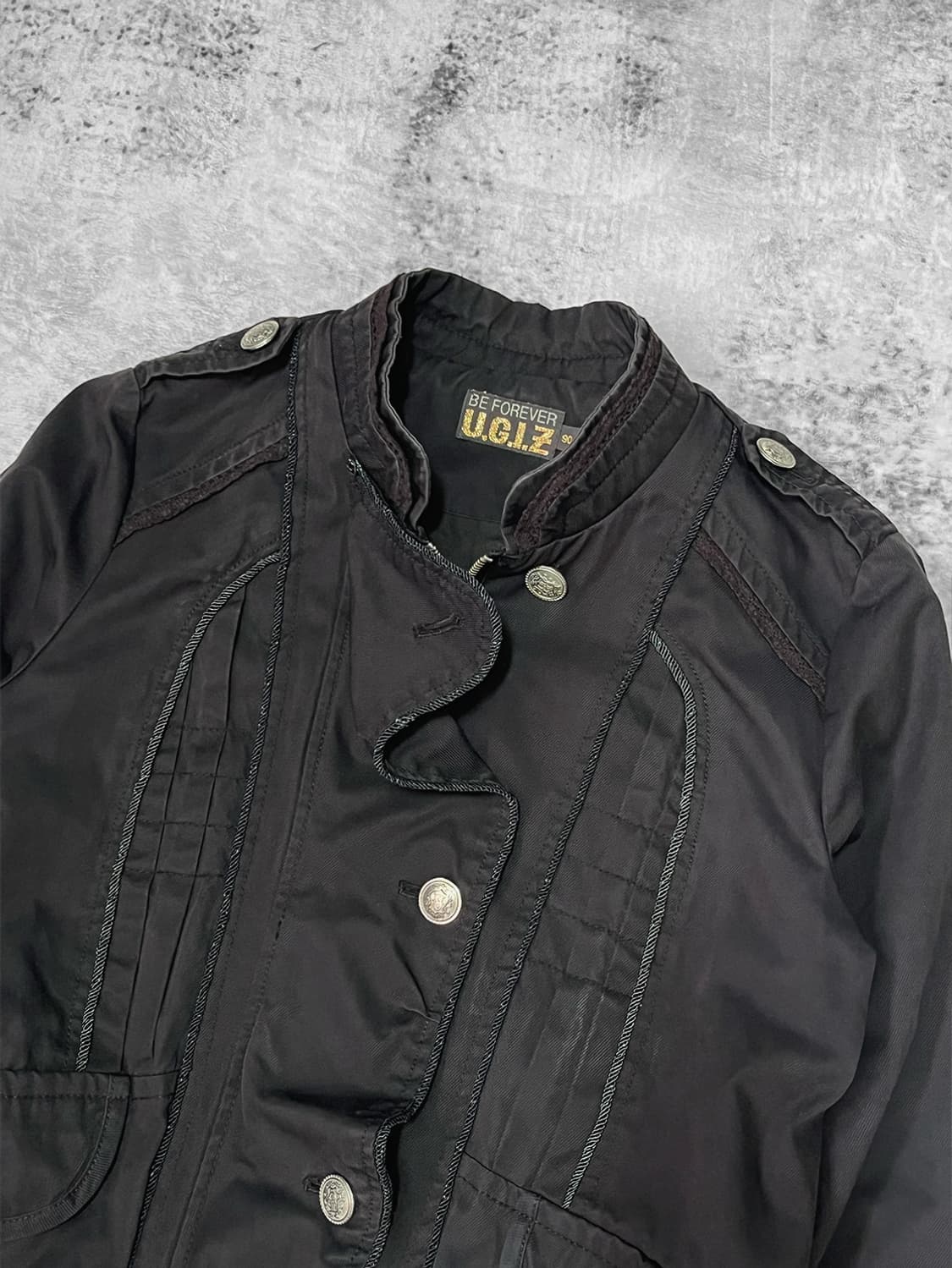 (ugiz) gothic button work jacket  상품이미지3