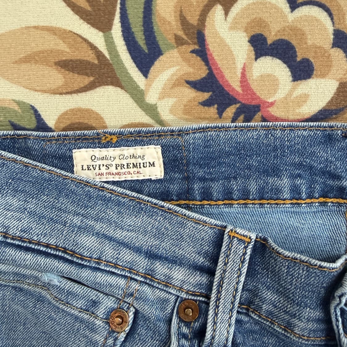 (30)리바이스 Levis 505 프리미엄 데님 반바지 상품이미지4
