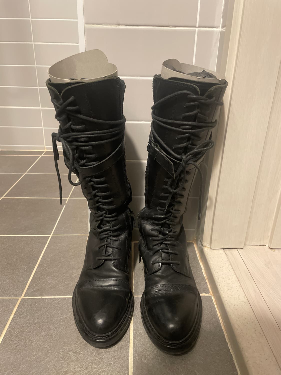 앤드뮐미스터 레이스업 부츠 상품이미지1