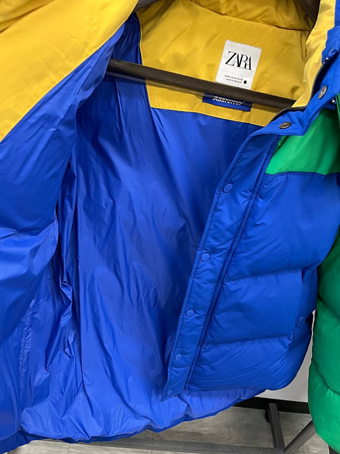 105) 자라x아더에러 멀티컬러 패딩  상품이미지5